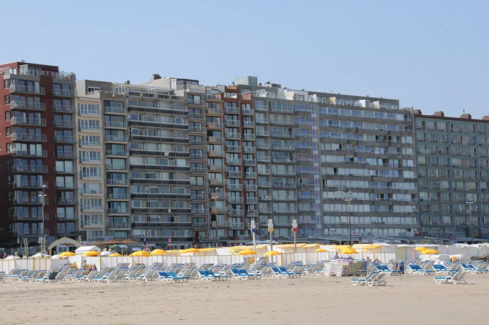 pláž v Zeebrugge